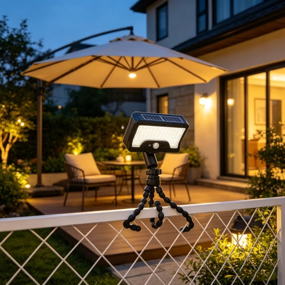 Kieccall Octopus Shaped Solar Outdoor Light Motion Sensor Induction Lamp Waterproof Landscape Fixture for Yard Garden Pathway Courtyard Lighting Gift