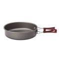 thumbnail image 1 of Kieccall Outdoor Camping Frying Pan, Non-Stick Aluminum Cookware with Folding Handle, Portable Pan for Backpacking, Hiking, Picnic & Campfire Cooking, 1 of 8