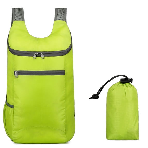 Kieccall Outdoor Lightweight Sports Bag Backpack Polyester Travel Bag Folding Shoulder Bag Small Backpack Storage Small Bag
