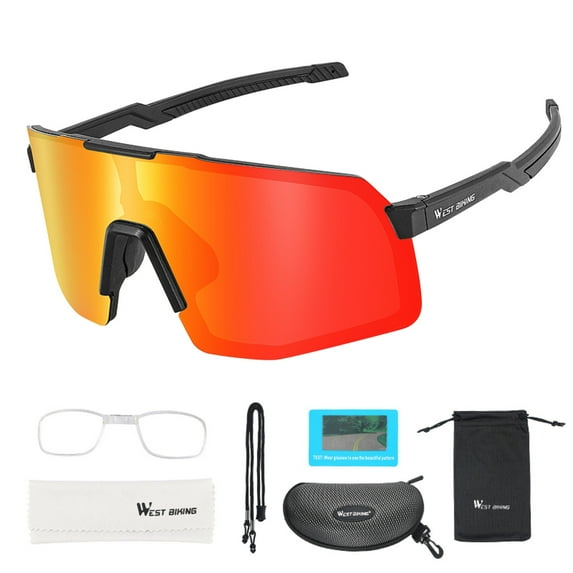 Kieccall Outdoor Multicolor Cycling Sunglasses Sports Polarized Driving Glasses