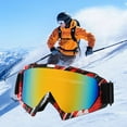 thumbnail image 1 of Kieccall Outdoor Windproof Ski Glasses Manufacturers Sunscreen Mirror Adult Ski Goggles, 1 of 6