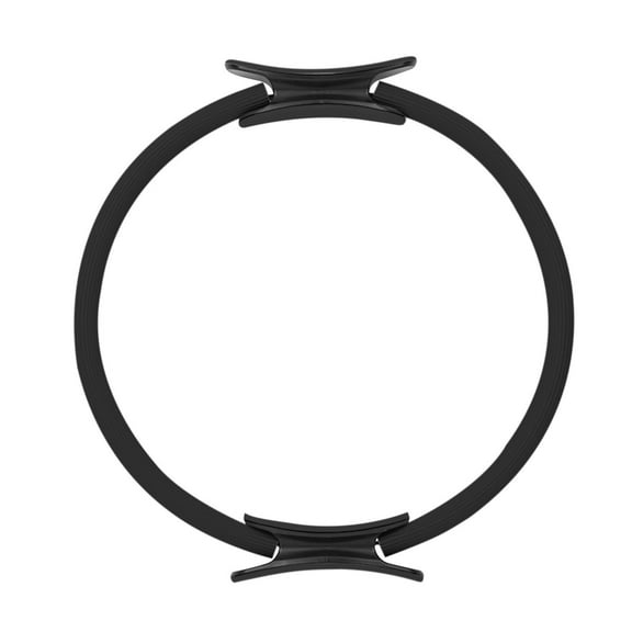 Kieccall Pilates Yoga Ring Fitness Exercise Circle Home Gym Equipment Strength Training Black