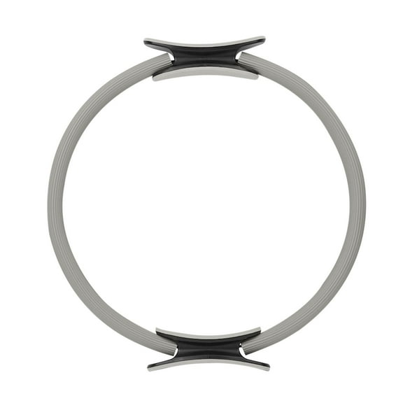 Kieccall Pilates Yoga Ring Fitness Exercise Circle Home Gym Equipment Strength Training Gray