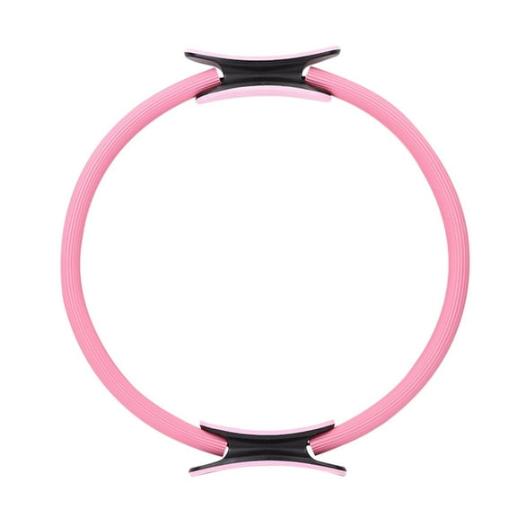 Kieccall Pilates Yoga Ring Fitness Exercise Circle Home Gym Equipment Strength Training Pink