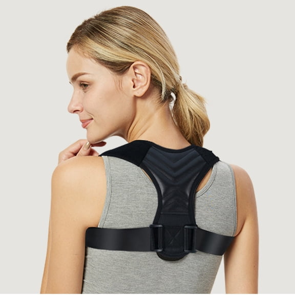 Kieccall Posture Corrector Belt - Breathable Porous Foam Cotton Adjustable Design, Adult Back Kyphosis Prevention & Spinal Alignment