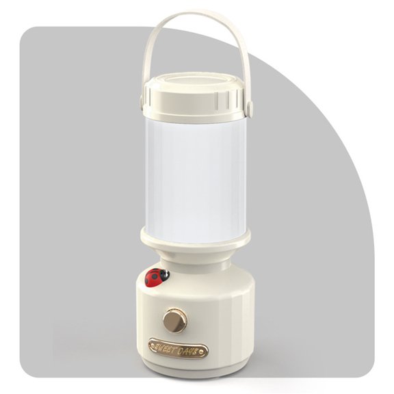 Kieccall Three Level Dimmable Ladybug Shaped LED Night Light Portable Outdoor Camping Lamp Gift