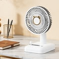 thumbnail image 1 of Kieccall USB Rechargeable Desktop Cute Cat Fan Quiet Cooling Fan For Home Office Desktop Summer Cute Cooling, 1 of 7