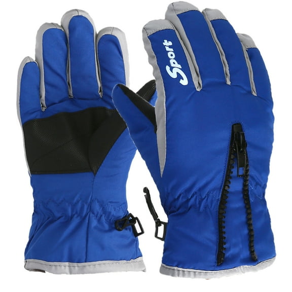 Kieccall Unisex Winter Snow Ski Mittens - Windproof Non-Slip Design for Outdoor Sports, Warm Gloves for All Ages