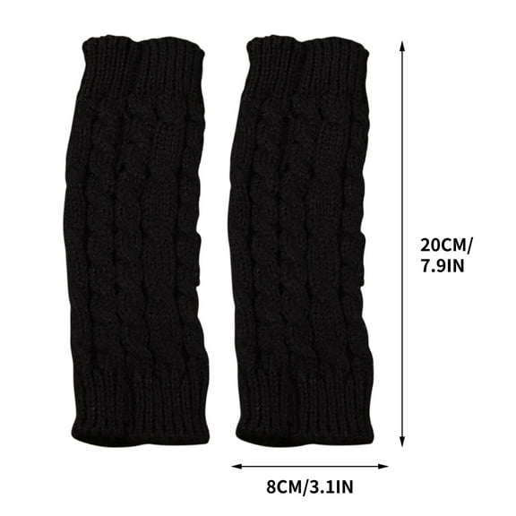 Kieccall Unisex Woolen Knitted Diamond Half-Finger Gloves - Warm Thermal Design for Skiing, Cycling & Outdoor Activities, Soft Mittens for All Ages
