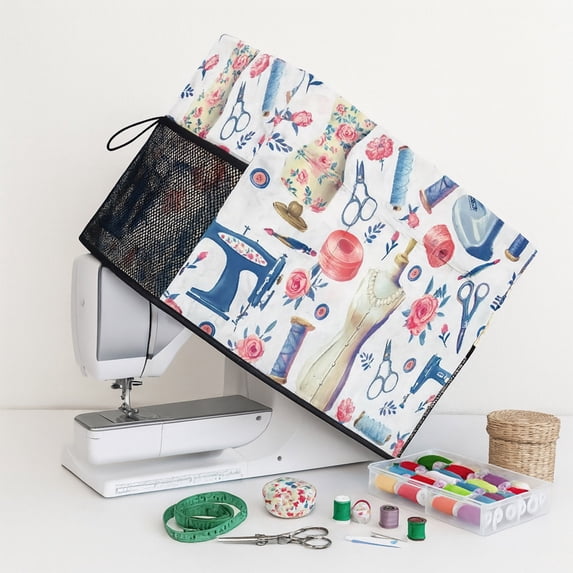 Kieccall Universal Sewing Machine Dust Cover Home Craft Storage Protective Case Machine Protector Gift