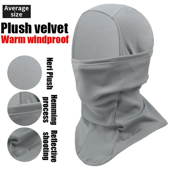 Kieccall Warm Cover Motorcycle Face Mask Winter Cold Protection Men And Women Windproof Ski Mask