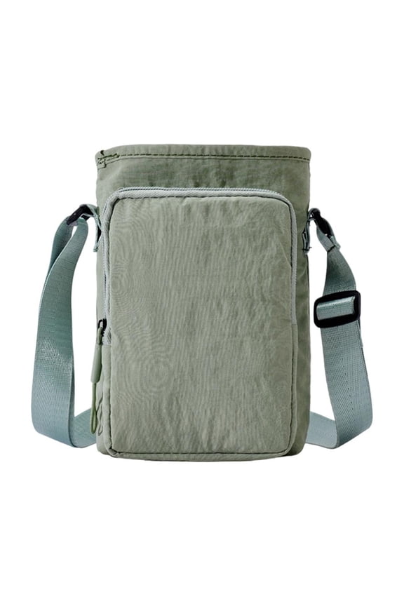 Washed Fabric Crossbody Bag Multi Compartment Casual Backpack Fashion Trendy Style For Daily Outdoor Matching Gift