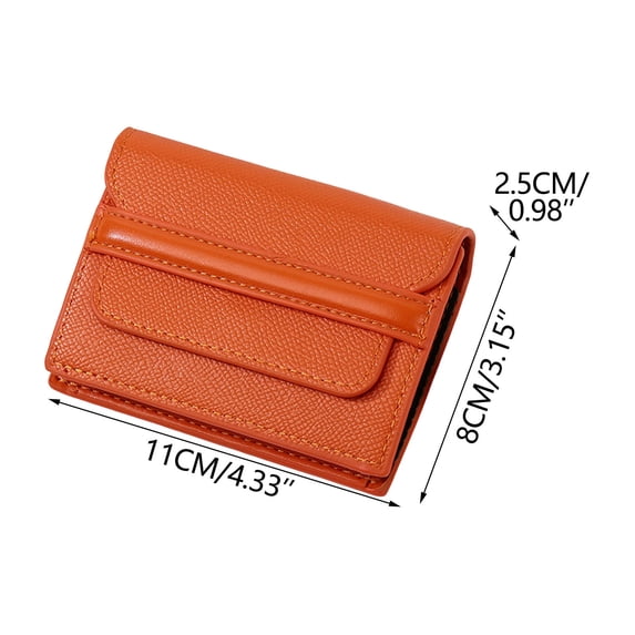 Kieccall Womens Large Capacity Card Holder Compact Wallet ID Credit Cash Organizer Daily Fashion Accessory Gift