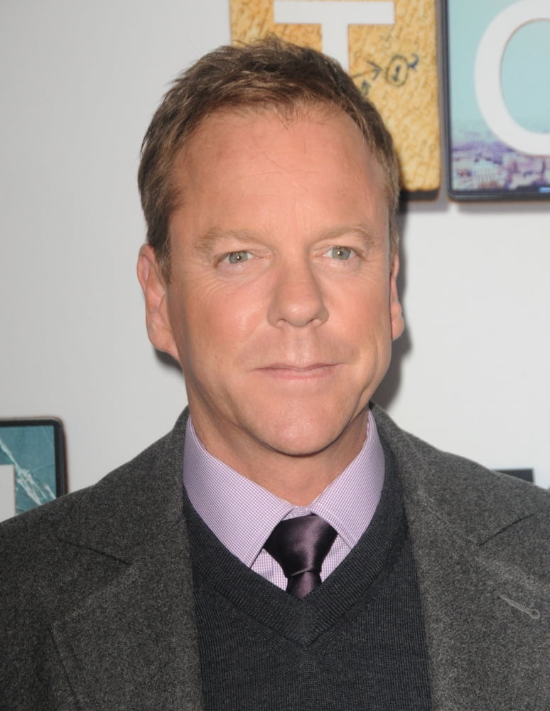 Kiefer Sutherland At Arrivals For Touch Screening And Panel Discussion Canvas Art - (16 x 20)