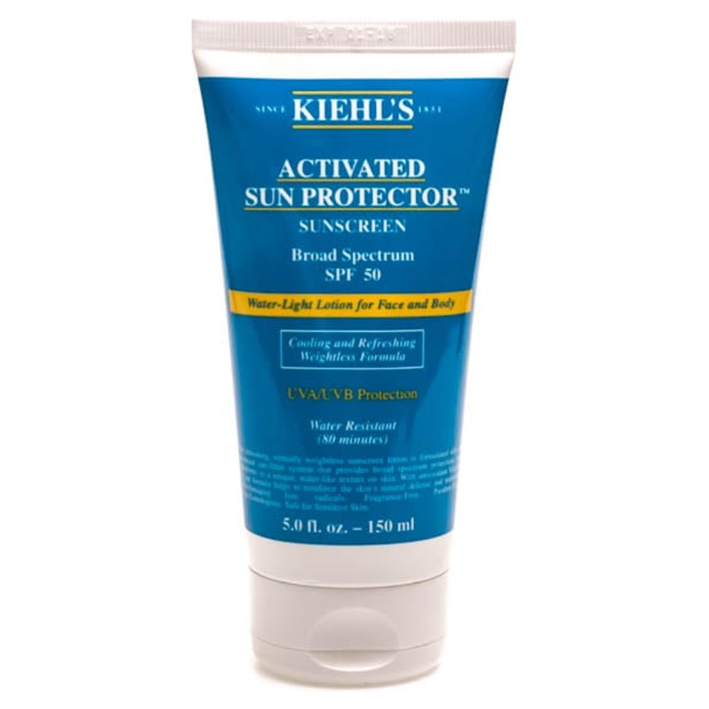 Kiehl's Activated Sun Protector SPF 50 Water Light Lotion For Face