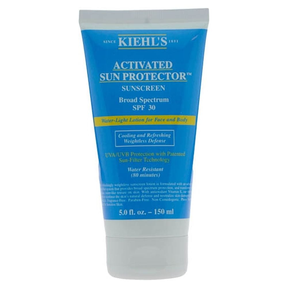 Kiehl's Activated Sun Protector Water Light Lotion For Face and Body