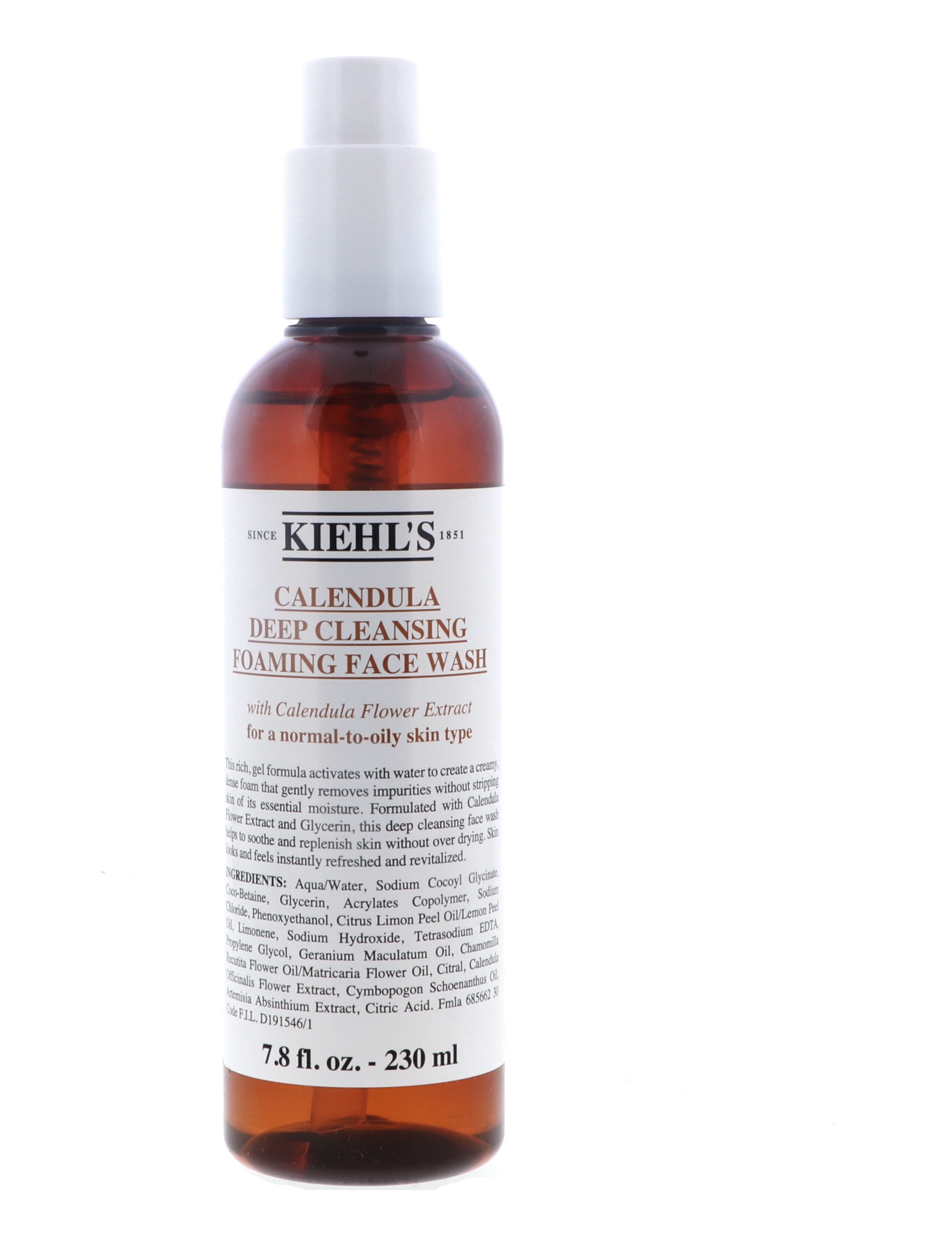 Kiehls - Calendula Deep Cleansing Foaming Face Wash -230ml/7.8oz