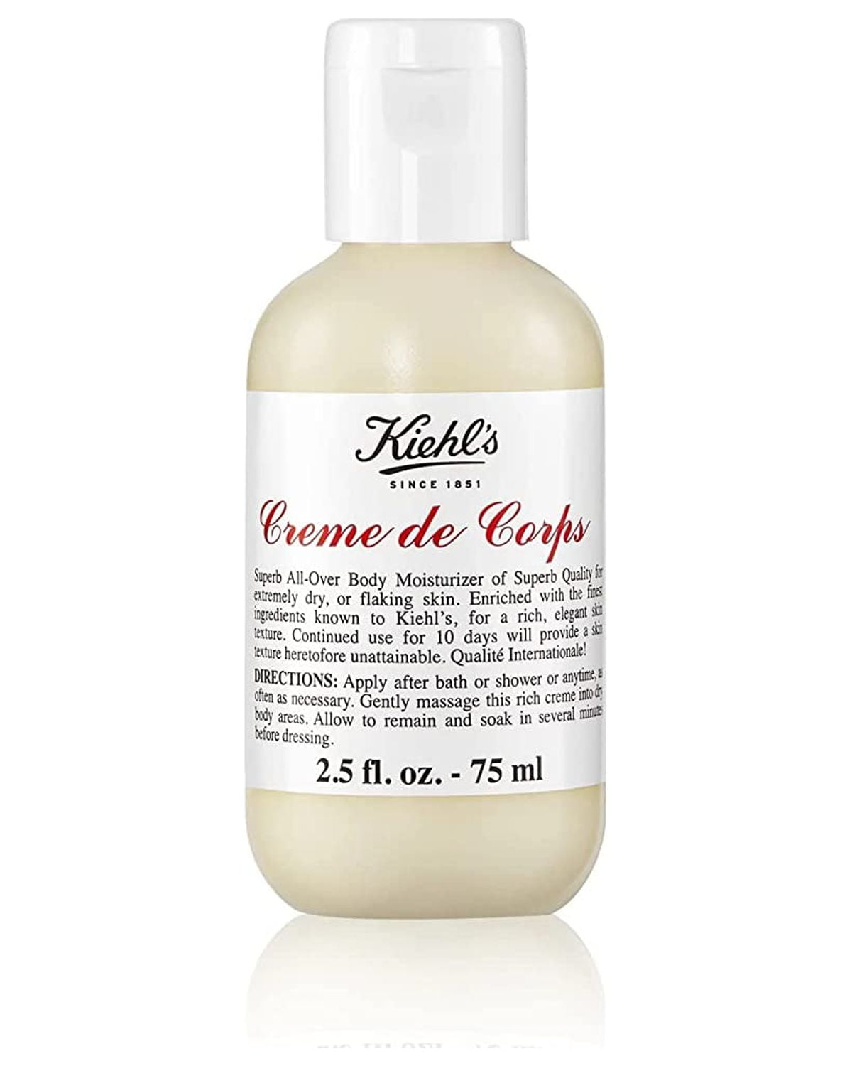 Kiehl's Creme de Corps Body Moisturizer, 2.5 Ounce