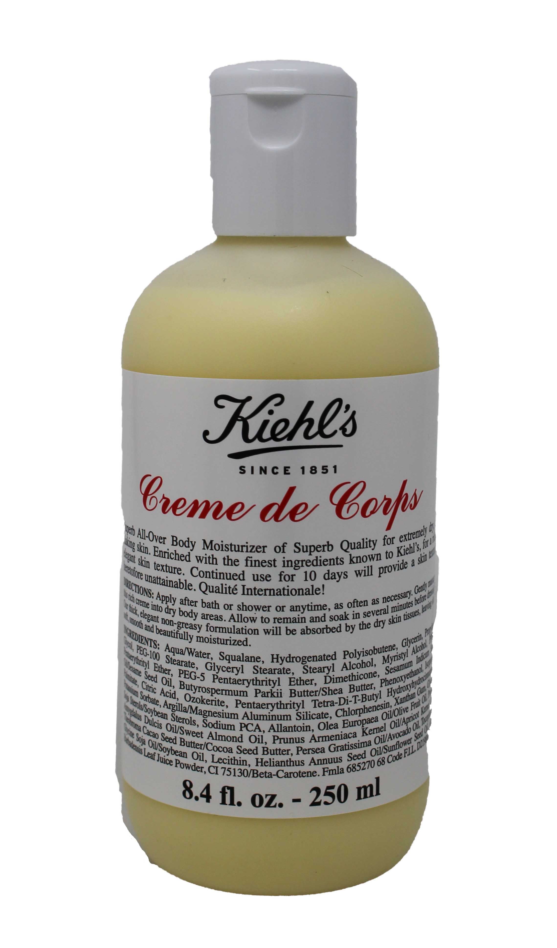 Kiehl's Creme de Corps Body Moisturizer 8.4 Ounce