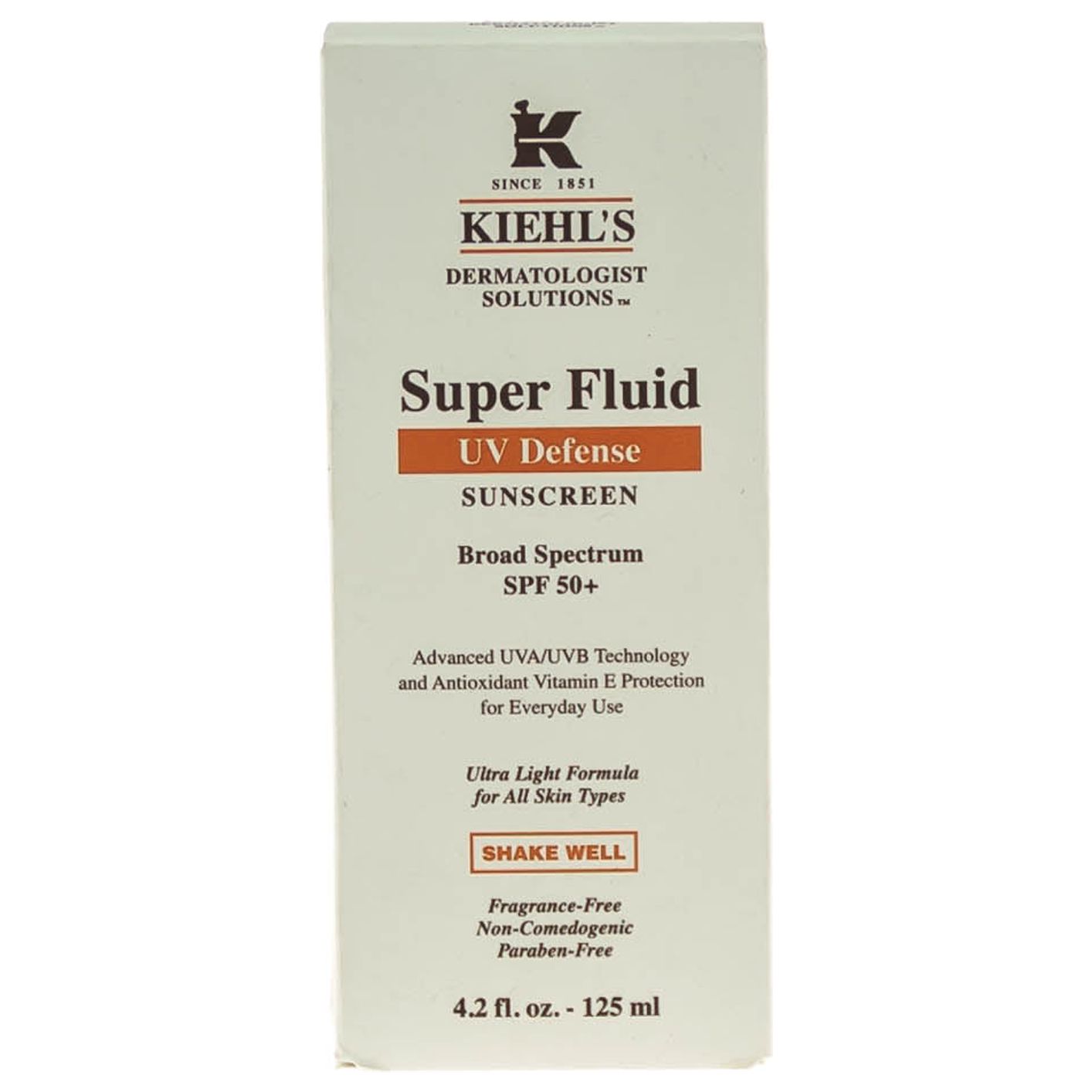 Kiehl's Super Fluid UV Defense Ultra Light Sunscreen SPF 50+ 4.2oz