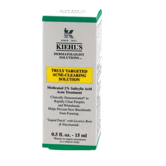 Kiehl's Truly Targeted Acne-Clearing Solution, 0.5 oz