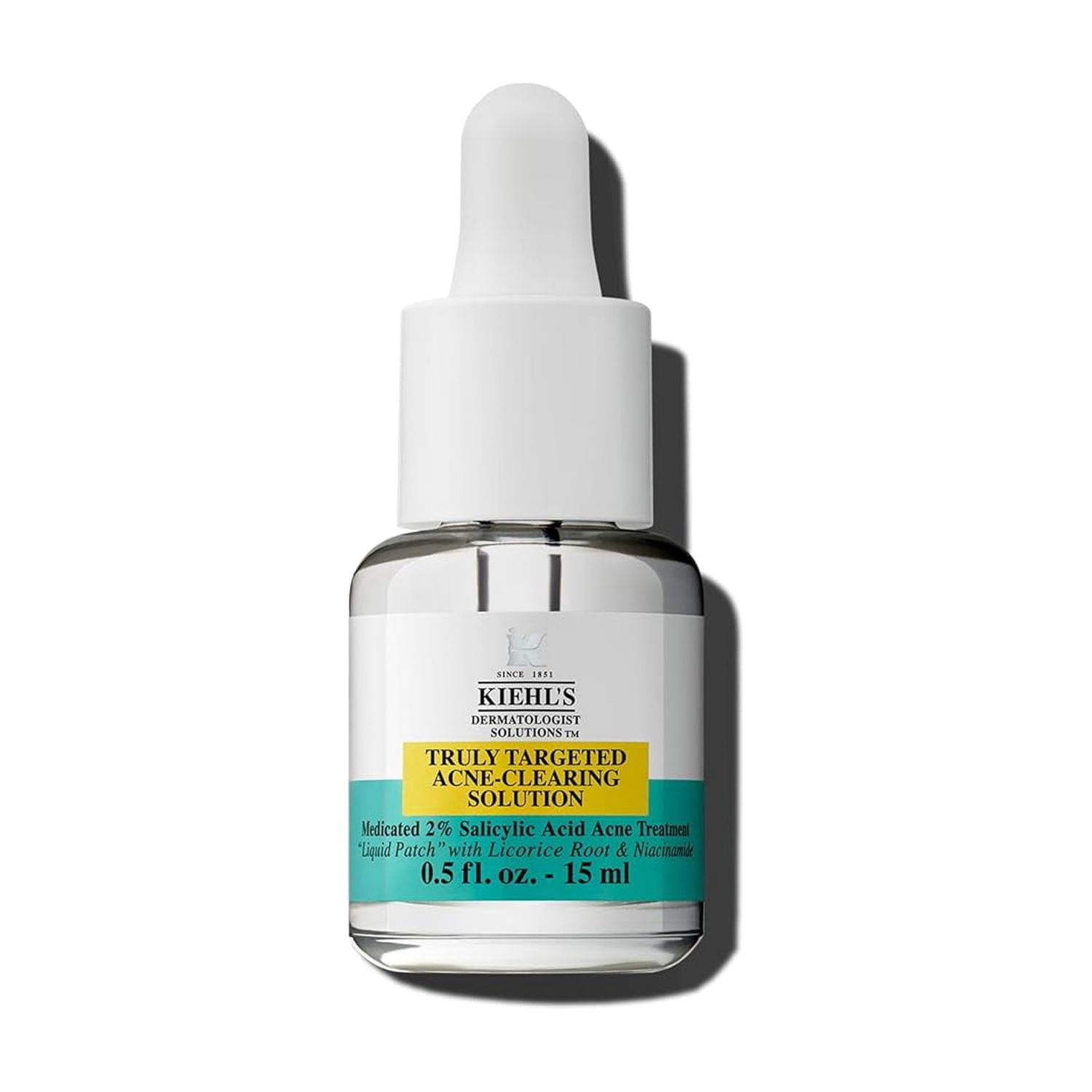Kiehl's Truly Targeted Acne-Clearing Solution - Liquid Pimple Patch 0.5oz 15ml