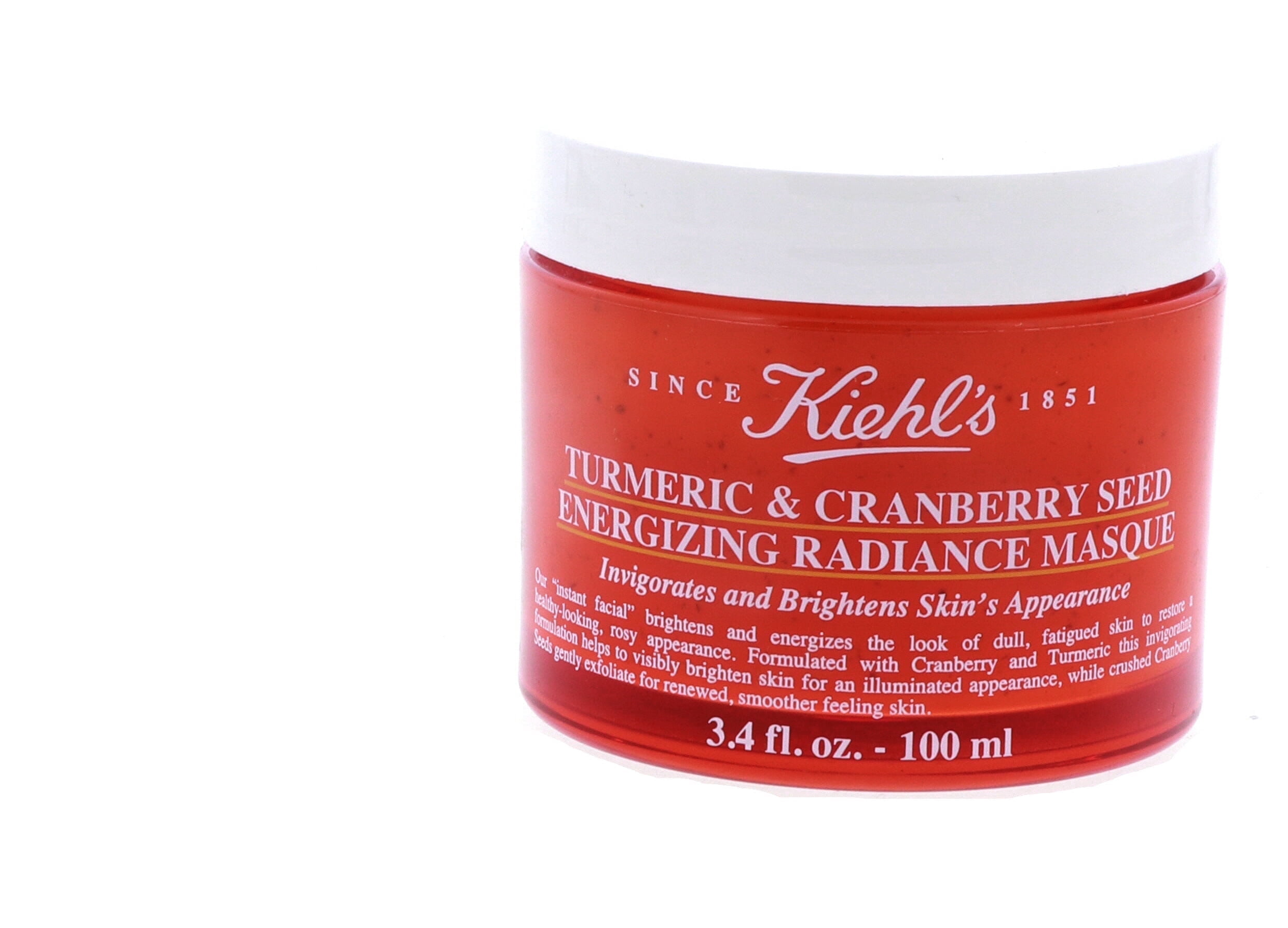 Kiehl's Turmeric & Cranberry Seed Energizing Radiance Wash-Off Mask, 3.4 oz
