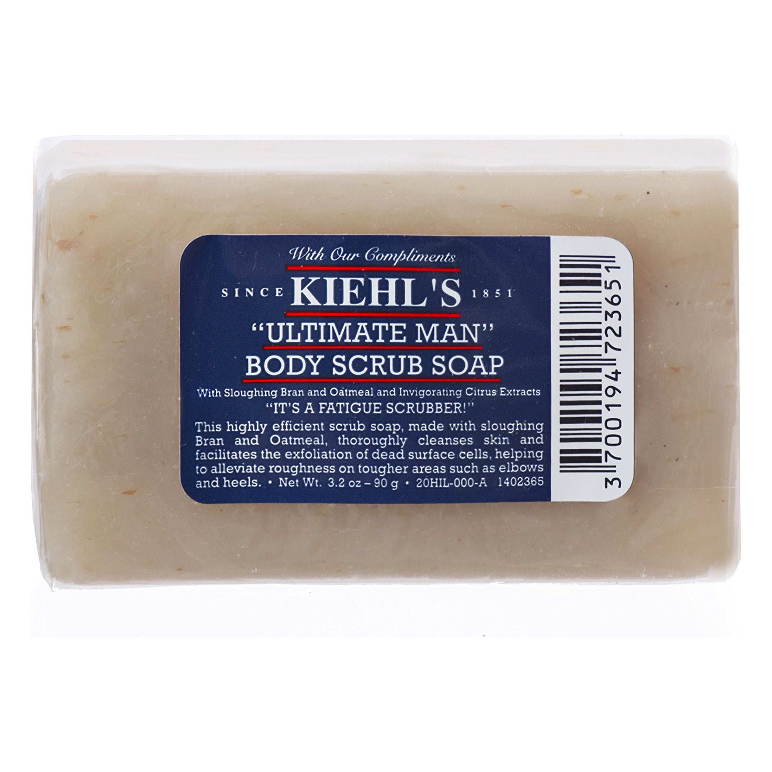 Kiehl,S Ultimate Man Body Scrub Soap 3.2 Oz