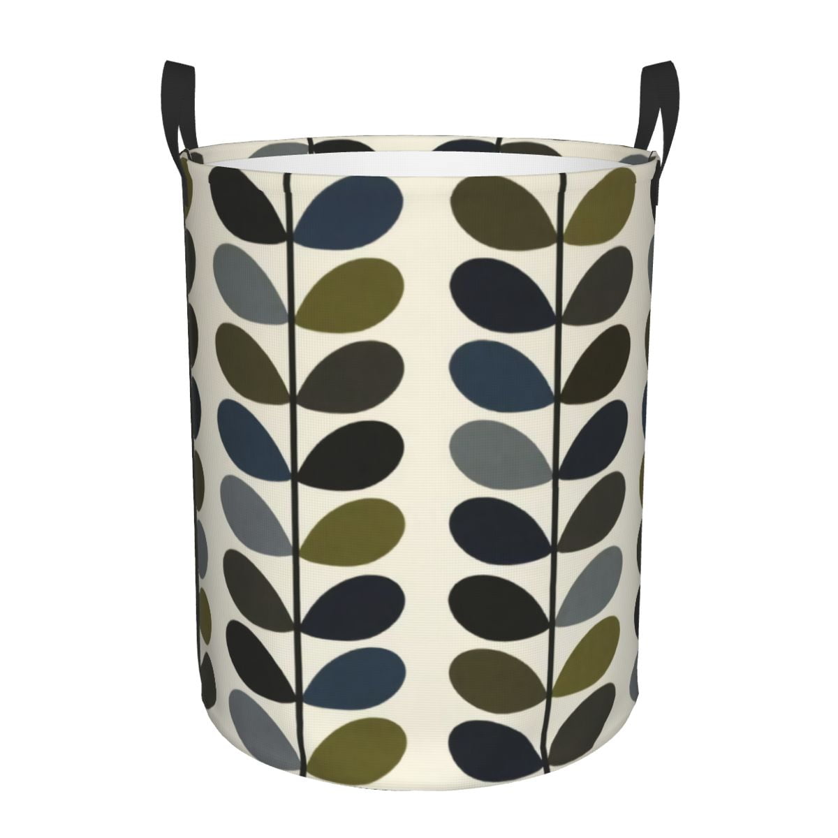 Kiely Orla Multi Stem Scandinavian Laundry Basket Collapsible Floral