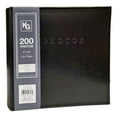 thumbnail image 1 of Kiera Grace Black 200-Pocket Leather Photo Album, 1 of 7