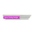 Kiera Grace Madison Classic Crown Molding Floating Wall Shelves, Robust
