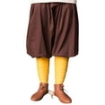 thumbnail image 1 of Kievan Rus Viking Pants in Black, size: 3X-Large | Cotton by Medieval Collectibles, 1 of 5