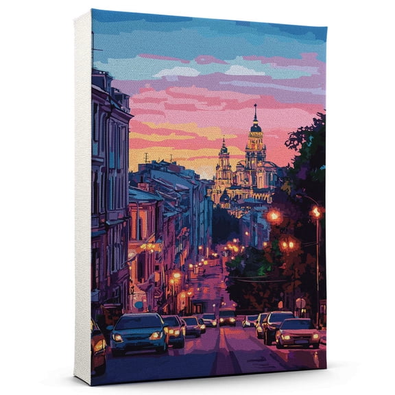 Kievs Canvas Print, Ukraine Canvas Wall Art, Kievs Decor Travel Canvas, Ukraine Travel Gift, Housewarming Gift - 99AZ690