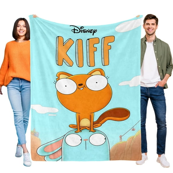 Kiff-Anti-Pilling Flannel Blanket Soft Lightweight Plush Fuzzy Cozy Luxury Blanket for Home and Kitchen Use – Perfect for Kids and Adults 40"*60"(100cm*150cm)