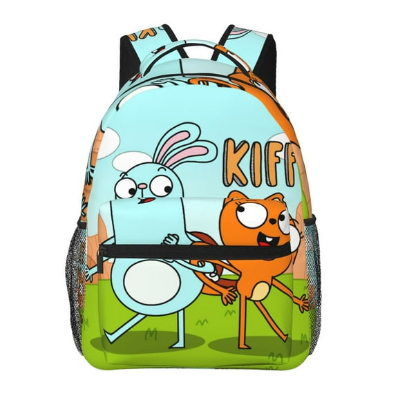 Kiff Backpack Cute Printed Lightweight Casual Unisex Laptop Computer Bookbag School Hiking Work Business Travel Daypacks Gifts