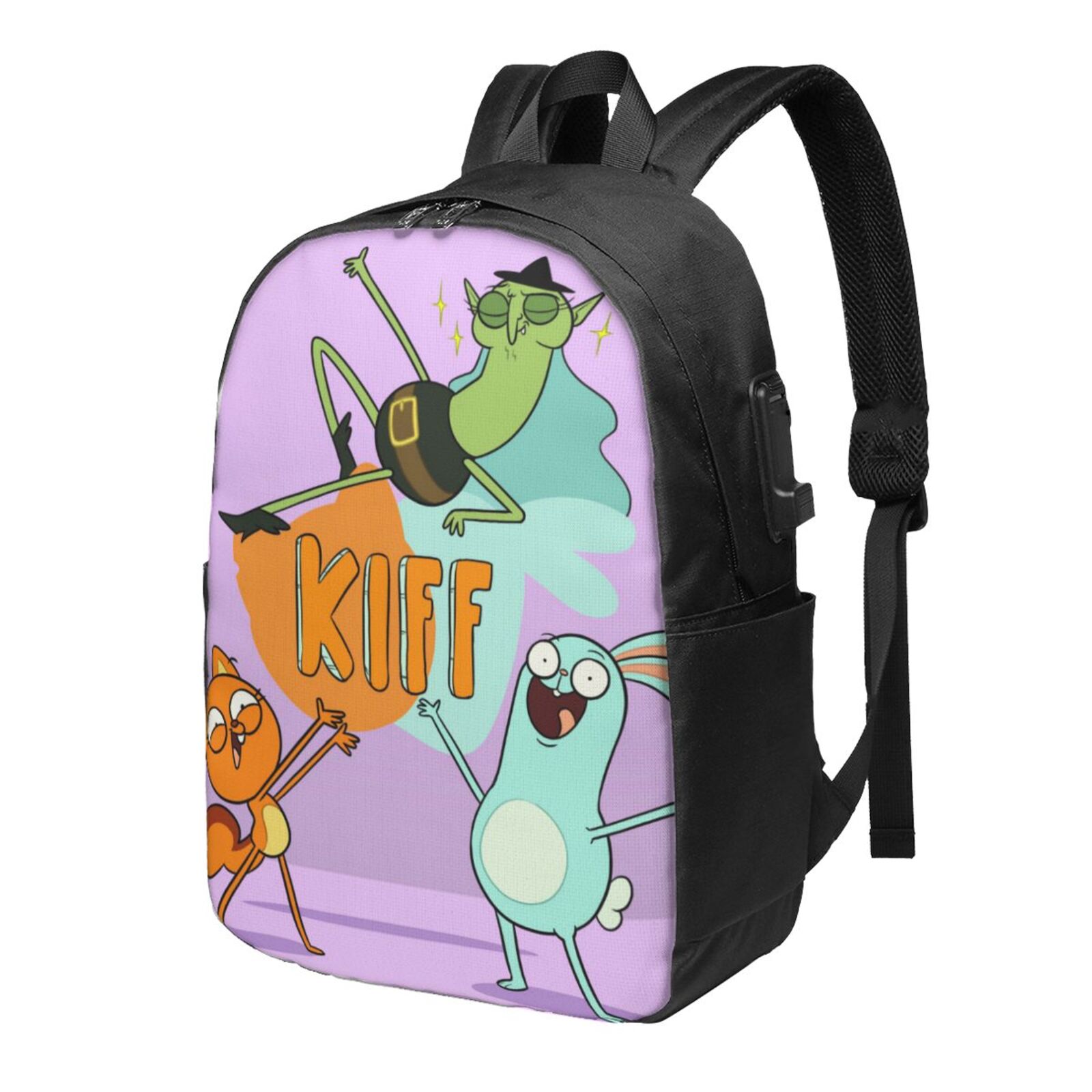 Kiff Squirrel Rabbit Backpack Laptop Daypack School Bag Bookbag Student ...