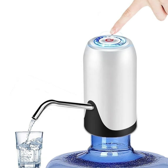 Kifunppy 5 Gallon Water Dispenser Water Bottle Pump for 5 Gallon USB Charging Automatic Water Dispenser Portable Electric Water Dispenser for 5 Gallon Bottle, New