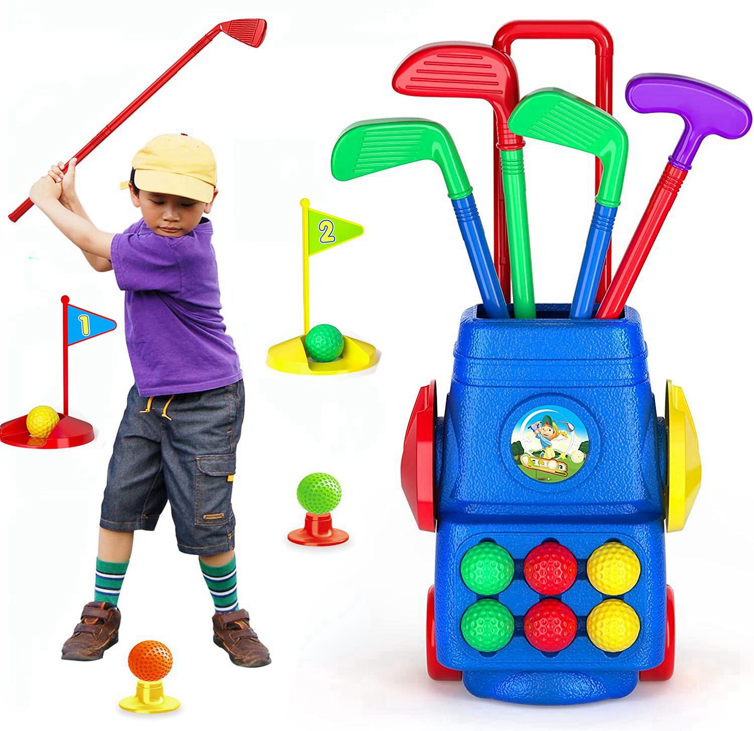 Toddler Toy Golf Play Set by Hey! Play!