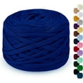 thumbnail image 1 of Kiibsot 10oz T Shirt Yarn for Crocheting 109 Yards Elastic Ribbon Yarn Thick Crochet Fabric Yarn, Knitting T-Shirt Yarn for Crochet Bag, Blanket, Basket, DIY Projects, Home Decor, 1 of 7
