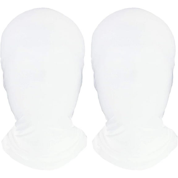 Kiibsot 2 Pack Halloween Hat 2nd Skin Masks, Spandex Hood for Unisex Cloth