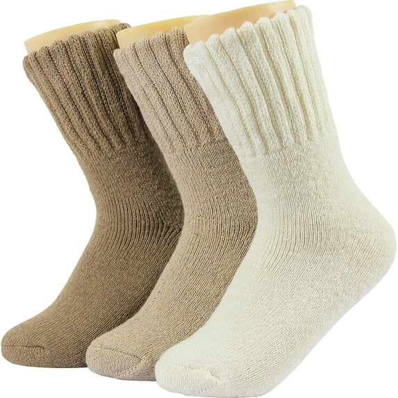 Kiibsot 3/5 Pairs Boot Socks for Women - Thick Winter Knit Warm Socks - Gifts for Women