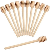 Kiibsot 3 Inch/ 6 Inch Honey Dipper Sticks Set - Wooden Honey Dipper, Mini Honeycomb Stick, Honey Stirrer Stick for Honey Jar Dispense Drizzle Honey