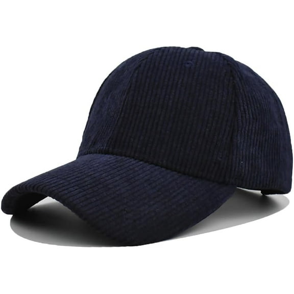 Kiibsot Corduroy Hat Baseball Cap for Men Women Adjustable Sports Hat Vintage Trucker Cap