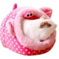 thumbnail image 1 of Kiibsot Guinea Pig Rat Bed Hideout for Rat Bearded Dragon Hedgehog Ferret to Sleep and Hide, Guinea Pig Cage Accessories Habitat Décor, 1 of 4