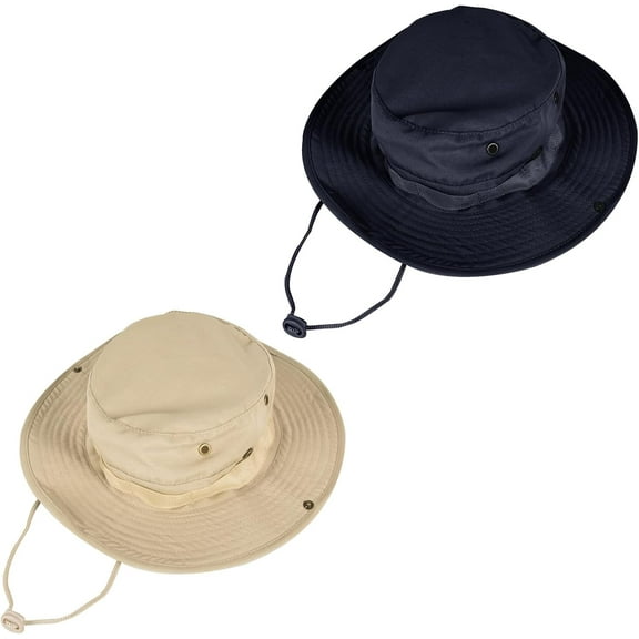 Kiibsot Summer Sun Hat for Men Women Bucket Hat UPF 50  Boonie Hat, Foldable UV Protection Hiking Beach Fishing Hat