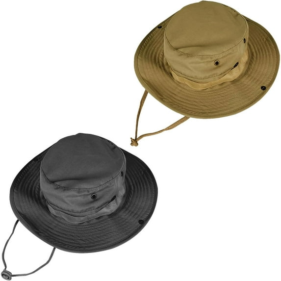 Kiibsot Summer Sun Hat for Men Women Bucket Hat UPF 50+ Boonie Hat, Foldable UV Protection Hiking Beach Fishing Hat