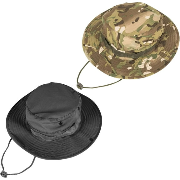 Kiibsot Summer Sun Hat for Men Women Bucket Hat UPF 50  Boonie Hat, Foldable UV Protection Hiking Beach Fishing Hat