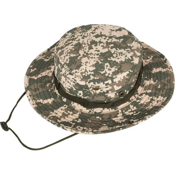 Kiibsot Summer Sun Hat for Men Women Bucket Hat UPF 50  Boonie Hat, Foldable UV Protection Hiking Beach Fishing Hat