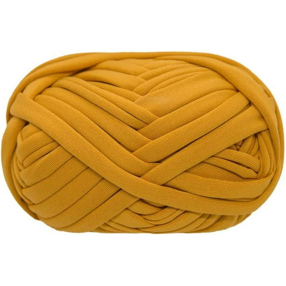 Kiibsot T-Shirt Yarn Knitting Yarn Fabric Crochet Cloth for Summer Hand DIY Bag Blanket Cushion Crocheting Projects 3.53 oz