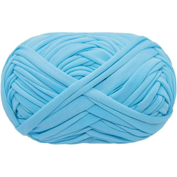 Kiibsot T-Shirt Yarn Knitting Yarn Fabric Crochet Cloth for Summer Hand DIY Bag Blanket Cushion Crocheting Projects 3.53 oz